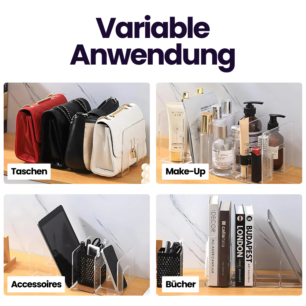 Handtaschen-Organizer aus Kunststoff – Ordnung, Schutz & vielseitige Aufbewahrung
