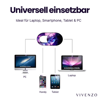 Webcam Abdeckung mit Schieberegler – Mehr Privatsphäre in Sekunden