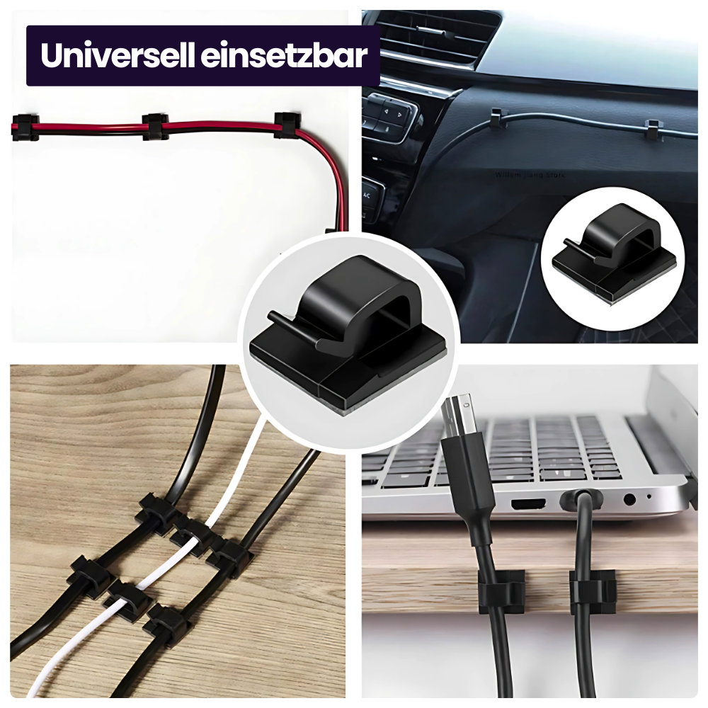 Kabel-Management Clips – Für mehr Ordnung und Sicherheit im Alltag